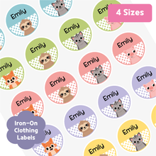 Load image into Gallery viewer, Custom Personalized Waterproof Name Label Sticker, Name Labels Name Stickers, Name Label Stickers for Kids School Daycare Camp, Stick On Labels, Iron On Labels, Shoe Labels, Shoe Stickers, Labels for Shoes, Stickers for Shoes, Clothing Labels, Clothing Stickers, Gift for Kids, Back to School
