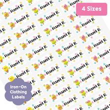 Load image into Gallery viewer, Custom Personalized Waterproof Name Label Sticker, Name Labels Name Stickers, Name Label Stickers for Kids School Daycare Camp, Stick On Labels, Iron On Labels, Shoe Labels, Shoe Stickers, Labels for Shoes, Stickers for Shoes, Clothing Labels, Clothing Stickers, Gift for Kids, Back to School
