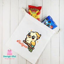 Load image into Gallery viewer, custom bag, personalized bag, cotton bag, canvas bag, cotton pouch, pouch bag, cotton canvas pouch bag, zipper bag, zippered bag, shoulder bag, shopper bag, handbag, tote bag, diaper bag, eco bag, snack bag, lunch bag, shoe bag, clothes bag, cosmetic bag, toiletry bag, custom cosmetic bag, personalized cosmetic bag, canvas drawstring bag, drawstring pouch, backpack, kids, school, kinder, daycare, camp
