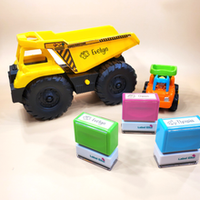 Load image into Gallery viewer, Custom Stamp, Personalized Stamp, Kids Stamp, Name Stamp, School Stamps, Daycare Stamp, Camp Stamp, Gift for Kids, Back to School, Royalty Customer Card Stamp, Coupon Card Stamp,
