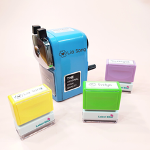 Load image into Gallery viewer, Custom Stamp, Personalized Stamp, Kids Stamp, Name Stamp, School Stamps, Daycare Stamp, Camp Stamp, Gift for Kids, Back to School, Royalty Customer Card Stamp, Coupon Card Stamp,
