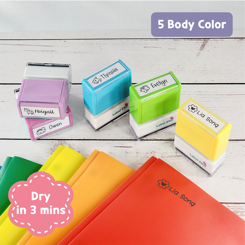 Custom Stamp, Personalized Stamp, Kids Stamp, Name Stamp, School Stamps, Daycare Stamp, Camp Stamp, Gift for Kids, Back to School, Royalty Customer Card Stamp, Coupon Card Stamp,