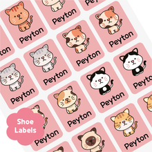 Load image into Gallery viewer, Custom Personalized Waterproof Name Label Sticker, Name Labels Name Stickers, Name Label Stickers for Kids School Daycare Camp, Stick On Labels, Iron On Labels, Shoe Labels, Shoe Stickers, Labels for Shoes, Stickers for Shoes, Clothing Labels, Clothing Stickers, Gift for Kids, Back to School
