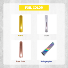 Load image into Gallery viewer, Clear Foil Labels, Custom Personalized Transparent Foiled Name Labels, Waterproof Stickers, Name Label Stickers for Kids, School, Daycare, Camp, Foil Stickers Wedding Invitation Card Seals Seal Stickers
