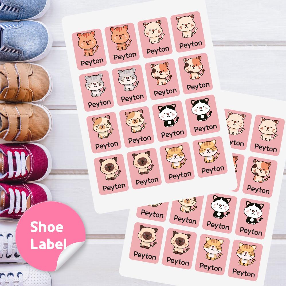 Custom Personalized Waterproof Name Label Sticker, Name Labels Name Stickers, Name Label Stickers for Kids School Daycare Camp, Stick On Labels, Iron On Labels, Shoe Labels, Shoe Stickers, Labels for Shoes, Stickers for Shoes, Clothing Labels, Clothing Stickers, Gift for Kids, Back to School