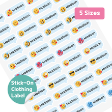 Load image into Gallery viewer, Custom Personalized Waterproof Name Label Sticker, Name Labels Name Stickers, Name Label Stickers for Kids School Daycare Camp, Stick On Labels, Iron On Labels, Shoe Labels, Shoe Stickers, Labels for Shoes, Stickers for Shoes, Clothing Labels, Clothing Stickers, Gift for Kids, Back to School
