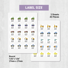 Load image into Gallery viewer, Custom Personalized Waterproof Name Label Sticker, Name Labels Name Stickers, Name Label Stickers for Kids School Daycare Camp, Stick On Labels, Iron On Labels, Shoe Labels, Shoe Stickers, Labels for Shoes, Stickers for Shoes, Clothing Labels, Clothing Stickers, Gift for Kids, Back to School

