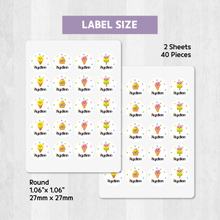 Load image into Gallery viewer, Custom Personalized Waterproof Name Label Sticker, Name Labels Name Stickers, Name Label Stickers for Kids School Daycare Camp, Stick On Labels, Iron On Labels, Shoe Labels, Shoe Stickers, Labels for Shoes, Stickers for Shoes, Clothing Labels, Clothing Stickers, Gift for Kids, Back to School
