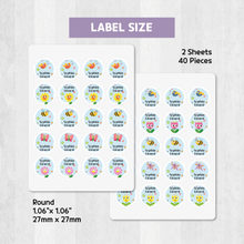 Load image into Gallery viewer, Custom Personalized Waterproof Name Label Sticker, Name Labels Name Stickers, Name Label Stickers for Kids School Daycare Camp, Stick On Labels, Iron On Labels, Shoe Labels, Shoe Stickers, Labels for Shoes, Stickers for Shoes, Clothing Labels, Clothing Stickers, Gift for Kids, Back to School
