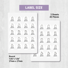 Load image into Gallery viewer, Custom Personalized Waterproof Name Label Sticker, Name Labels Name Stickers, Name Label Stickers for Kids School Daycare Camp, Stick On Labels, Iron On Labels, Shoe Labels, Shoe Stickers, Labels for Shoes, Stickers for Shoes, Clothing Labels, Clothing Stickers, Gift for Kids, Back to School
