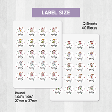 Load image into Gallery viewer, Custom Personalized Waterproof Name Label Sticker, Name Labels Name Stickers, Name Label Stickers for Kids School Daycare Camp, Stick On Labels, Iron On Labels, Shoe Labels, Shoe Stickers, Labels for Shoes, Stickers for Shoes, Clothing Labels, Clothing Stickers, Gift for Kids, Back to School
