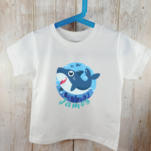 Load image into Gallery viewer, Custom Personalized T Shirts, Tee, Top, Sweatshirt, Hoodie, Custom Print T Shirt, Personalized Print T Shirt with Your Logo, with Your Text, with Your Image for Kids, School, Daycare, Camp, Gift, Family, Sports Team, Group
