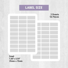 Load image into Gallery viewer, Holographic Metallic Gold Silver Name Labels Name Stickers, Custom Name Label Sticker, Personalized Label Sticker, Name Label, Name Sticker, Waterproof Stickers Waterproof Labels, for Kids, School, Daycare, Camp
