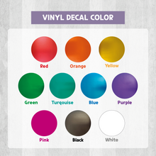 Load image into Gallery viewer, Vinyl Decal Sticker, Custom Personalized Waterproof Decal for Tumbler, Bottle, Laptop, Bicycle, Helmet, Name Label, Label Sticker, Name Decal, Kids Label, Kids Sticker, Kids Decal for Kids, School, Daycare, Camp

