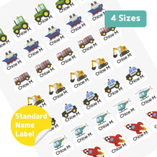 Load image into Gallery viewer, Standard Waterproof Name Label Stickers - Vehicle Banner
