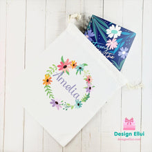 Load image into Gallery viewer, custom bag, personalized bag, cotton bag, canvas bag, cotton pouch, pouch bag, cotton canvas pouch bag, zipper bag, zippered bag, shoulder bag, shopper bag, handbag, tote bag, diaper bag, eco bag, snack bag, lunch bag, shoe bag, clothes bag, cosmetic bag, toiletry bag, custom cosmetic bag, personalized cosmetic bag, canvas drawstring bag, drawstring pouch, backpack, kids, school, kinder, daycare, camp
