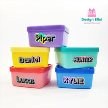 Load image into Gallery viewer, Holographic Metallic Gold Silver Name Labels Name Stickers, Custom Name Label Sticker, Personalized Label Sticker, Name Label, Name Sticker, Waterproof Stickers Waterproof Labels, for Kids, School, Daycare, Camp
