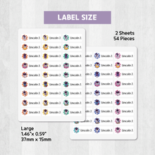 Load image into Gallery viewer, Custom Personalized Waterproof Name Label Sticker, Name Labels Name Stickers, Name Label Stickers for Kids School Daycare Camp, Stick On Labels, Iron On Labels, Shoe Labels, Shoe Stickers, Labels for Shoes, Stickers for Shoes, Clothing Labels, Clothing Stickers, Gift for Kids, Back to School

