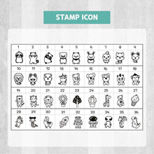Load image into Gallery viewer, custom clothing stamp, custom name stamp, personalized clothing stamp, personalized name stamp, clothing name stamp, name clothing stamp, pre-inked stamp, self-inking stamp, flash stamp, textile stamp, fabric stamp, clothes stamp, diaper stamp, school stamp, daycare stamp, camp stamp, name stamp, refill ink
