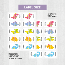Load image into Gallery viewer, Custom Personalized Waterproof Name Label Sticker, Name Labels Name Stickers, Name Label Stickers for Kids School Daycare Camp, Stick On Labels, Iron On Labels, Shoe Labels, Shoe Stickers, Labels for Shoes, Stickers for Shoes, Clothing Labels, Clothing Stickers, Gift for Kids, Back to School

