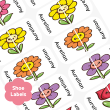 Load image into Gallery viewer, Custom Personalized Waterproof Name Label Sticker, Name Labels Name Stickers, Name Label Stickers for Kids School Daycare Camp, Stick On Labels, Iron On Labels, Shoe Labels, Shoe Stickers, Labels for Shoes, Stickers for Shoes, Clothing Labels, Clothing Stickers, Gift for Kids, Back to School
