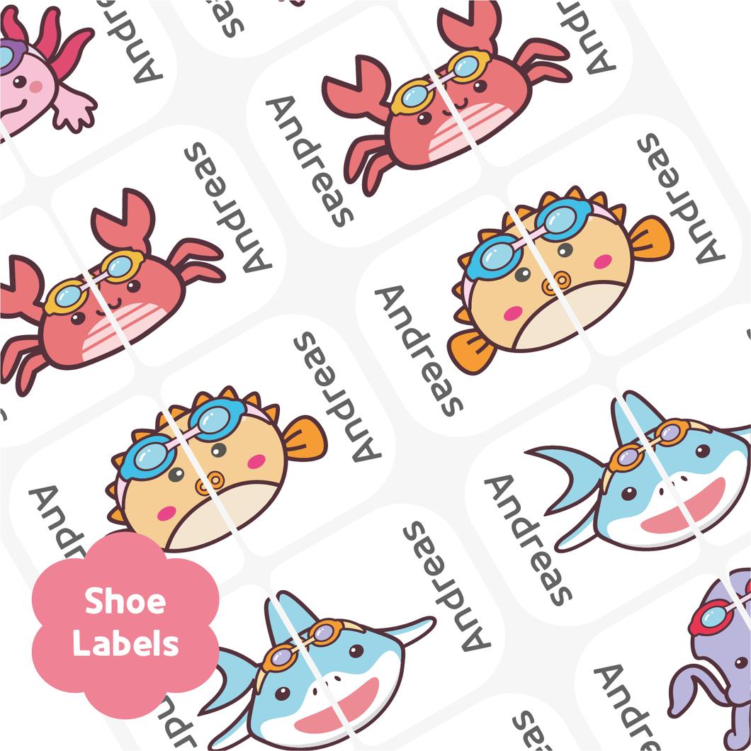 Custom Personalized Waterproof Name Label Sticker, Name Labels Name Stickers, Name Label Stickers for Kids School Daycare Camp, Stick On Labels, Iron On Labels, Shoe Labels, Shoe Stickers, Labels for Shoes, Stickers for Shoes, Clothing Labels, Clothing Stickers, Gift for Kids, Back to School