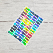 Load image into Gallery viewer, Custom Personalized Waterproof Name Label Sticker, Name Labels Name Stickers, Name Label Stickers for Kids School Daycare Camp, Stick On Labels, Iron On Labels, Shoe Labels, Shoe Stickers, Labels for Shoes, Stickers for Shoes, Clothing Labels, Clothing Stickers, Gift for Kids, Back to School
