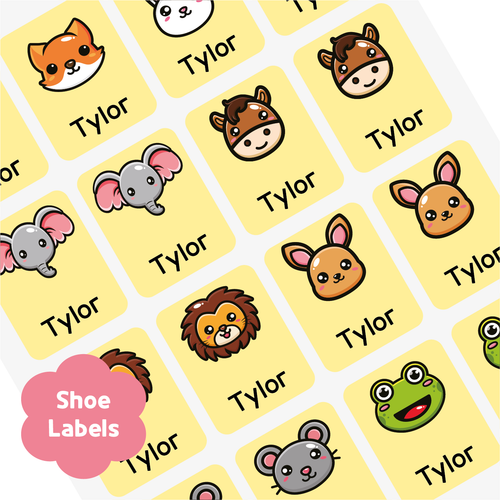 Custom Personalized Waterproof Name Label Sticker, Name Labels Name Stickers, Name Label Stickers for Kids School Daycare Camp, Stick On Labels, Iron On Labels, Shoe Labels, Shoe Stickers, Labels for Shoes, Stickers for Shoes, Clothing Labels, Clothing Stickers, Gift for Kids, Back to School