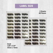 Load image into Gallery viewer, Holographic Metallic Gold Silver Name Labels Name Stickers, Custom Personalized Label Sticker, Name Label, Name Sticker, Waterproof Stickers Waterproof Labels, for Kids, School, Daycare, Camp, 
