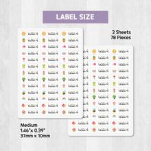 Load image into Gallery viewer, Custom Personalized Waterproof Name Label Sticker, Name Labels Name Stickers, Name Label Stickers for Kids School Daycare Camp, Stick On Labels, Iron On Labels, Shoe Labels, Shoe Stickers, Labels for Shoes, Stickers for Shoes, Clothing Labels, Clothing Stickers, Gift for Kids, Back to School
