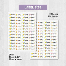 Load image into Gallery viewer, Name Labels, Name Stickers, Custom Labels, Personalized Labels, Waterproof Label Stickers
