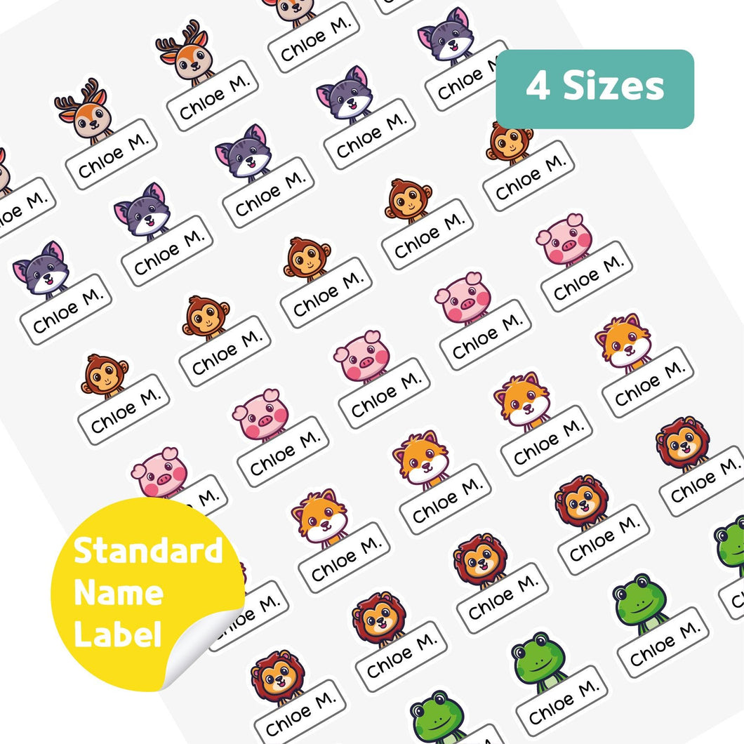 Name Labels, Name Stickers, Custom Labels, Personalized Labels, Waterproof Label Stickers