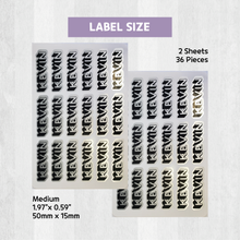Load image into Gallery viewer, Holographic Metallic Gold Silver Name Labels Name Stickers, Custom Personalized Label Sticker, Name Label, Name Sticker, Waterproof Stickers Waterproof Labels, for Kids, School, Daycare, Camp, 
