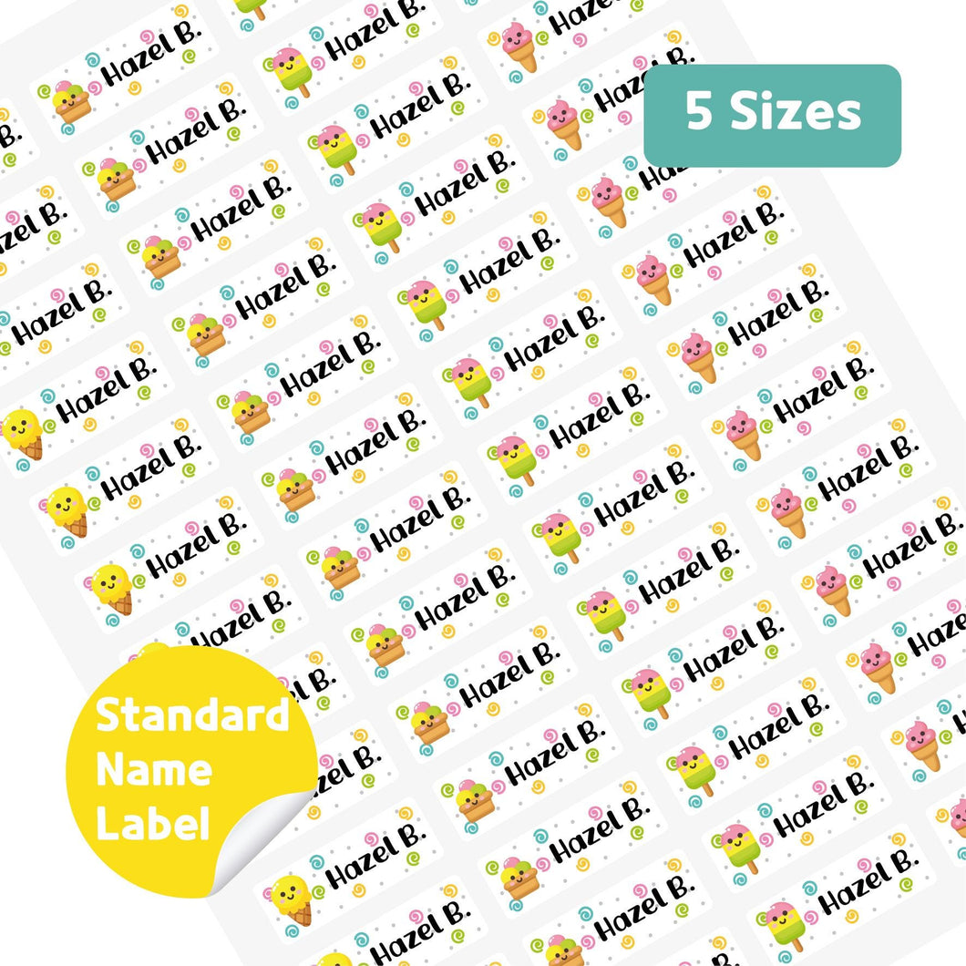 Name Labels, Name Stickers, Custom Labels, Personalized Labels, Waterproof Label Stickers