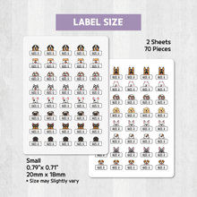 Load image into Gallery viewer, Custom Personalized Waterproof Name Label Sticker, Name Labels Name Stickers, Name Label Stickers for Kids School Daycare Camp, Stick On Labels, Iron On Labels, Shoe Labels, Shoe Stickers, Labels for Shoes, Stickers for Shoes, Clothing Labels, Clothing Stickers, Gift for Kids, Back to School
