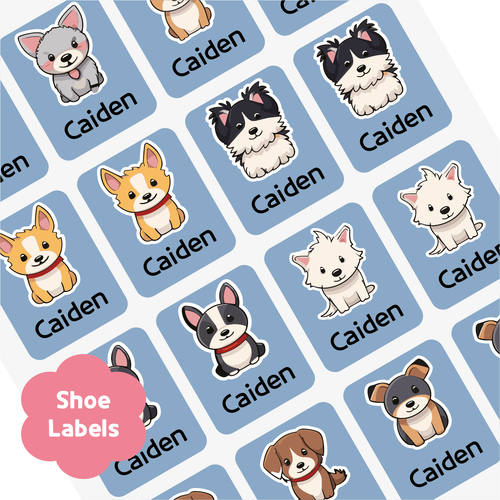 Custom Personalized Waterproof Name Label Sticker, Name Labels Name Stickers, Name Label Stickers for Kids School Daycare Camp, Stick On Labels, Iron On Labels, Shoe Labels, Shoe Stickers, Labels for Shoes, Stickers for Shoes, Clothing Labels, Clothing Stickers, Gift for Kids, Back to School