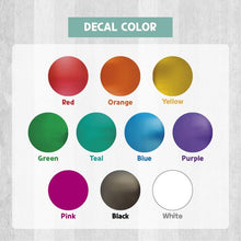 Load image into Gallery viewer, Vinyl Decal Sticker, Custom Decal, Personalized Decal, Custom Vinyl Decal Sticker, Personalized Vinyl Decal Stickers, Waterproof Vinyl Decal for Tumbler, Bottle, Laptop, Bicycle, Helmet, Name Label, Label Sticker, Name Decal, Kids Label, Kids Sticker, Kids Decal for Kids, School, Daycare, Camp
