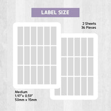 Load image into Gallery viewer, Holographic Metallic Gold Silver Name Labels Name Stickers, Custom Name Label Sticker, Personalized Label Sticker, Name Label, Name Sticker, Waterproof Stickers Waterproof Labels, for Kids, School, Daycare, Camp
